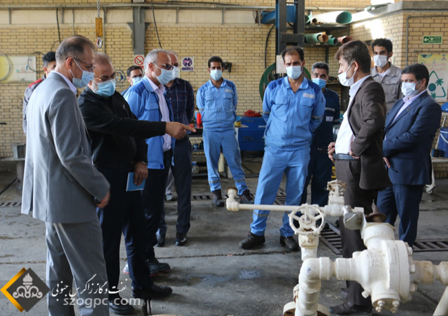 بازدید مدیر عامل از منطقه نار و کنگان 1