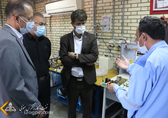 بازدید مدیر عامل از منطقه نار و کنگان 2