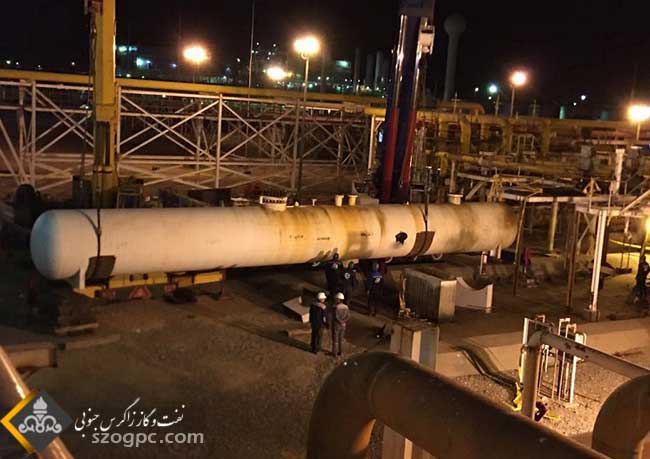 تعمیرات اساسی مرکز اندازه گیری منطقه عملیاتی خانگیران 3