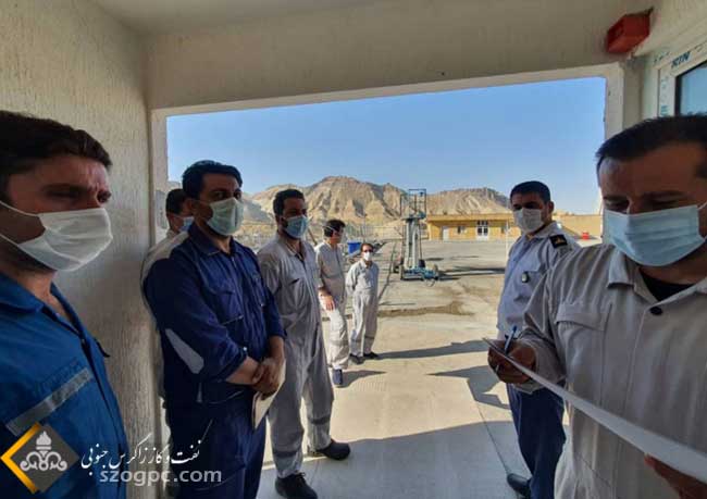 واکسیناسیون کارکنان شرکت بهره برداری نفت و گاز غرب 1