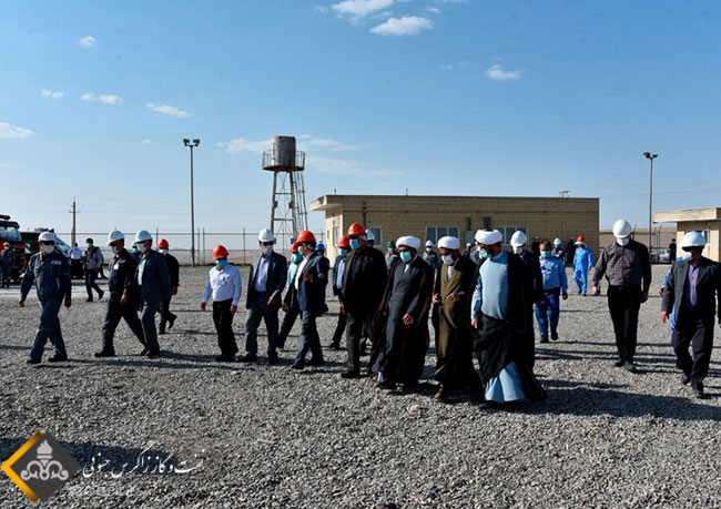 چاه شماره ۷۵ منطقه عملیاتی خانگیران در مدار تولید قرار گرفت 1