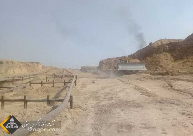 عملیات حفاری و تکمیل چاه ۴۴ دهلران 9