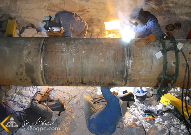 تعمیرات اساسی  در میدان های گازی تابناک و وراوی  6