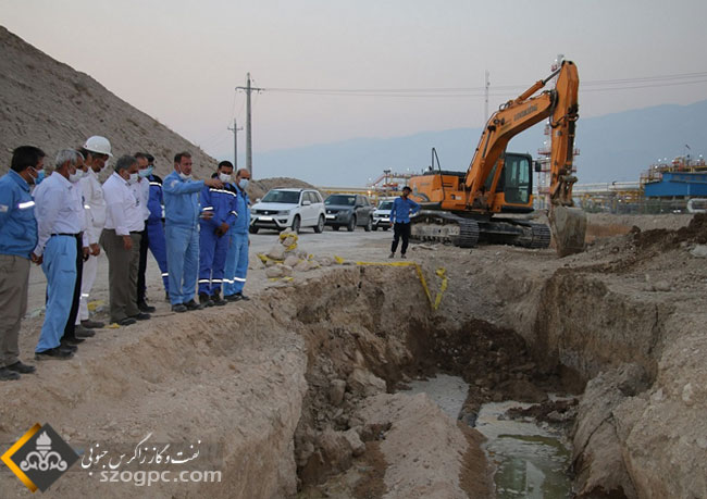 تعمیرات اساسی  در میدان های گازی تابناک و وراوی  9