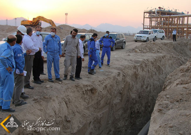 تعمیرات اساسی  در میدان های گازی تابناک و وراوی  10