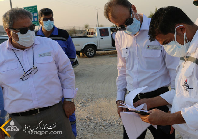 تعمیرات اساسی  در میدان های گازی تابناک و وراوی  11