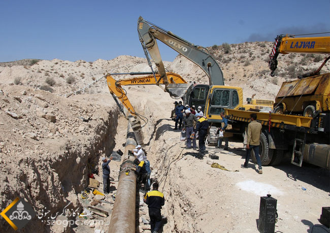 تعمیرات اساسی  در میدان های گازی تابناک و وراوی  16