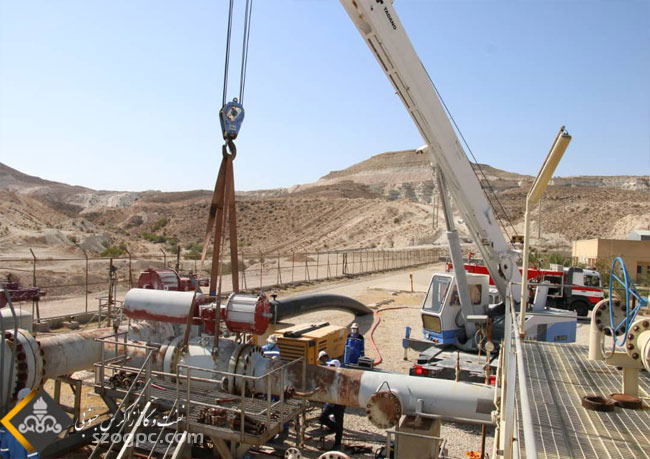 تعمیرات اساسی در میدان های گازی تابناک و وراوی پایان یافت 1