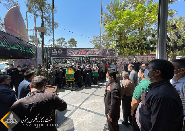 همزمان با هفته دفاع مقدس موکب بین الحرمین در نفت و گاز زاگرس جنوبی راه اندازی شد 5