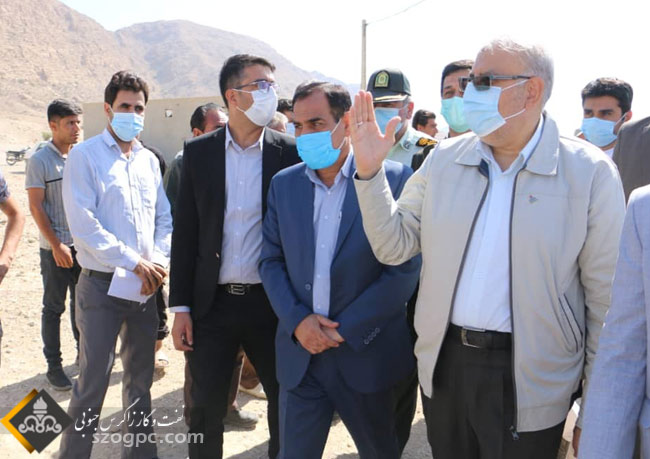 بازدید وزیر نفت از منطقه عملیاتی آغار و دالان 1