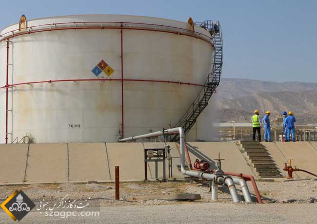 برگزاری مانور آتش سوزی مخزن مایعات گازی در منطقه عملیاتی آغار و دالان 5