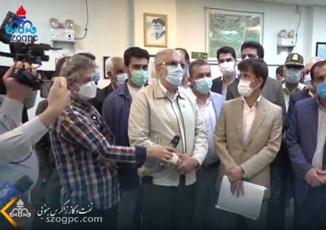 بازدید وزیر نفت از منطقه عملیاتی آغار و دالان+ فیلم