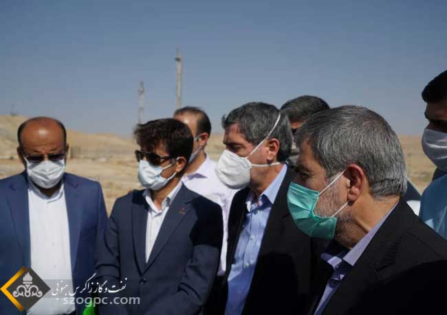 بازدید استاندار فارس از میدان نفتی خشت 3