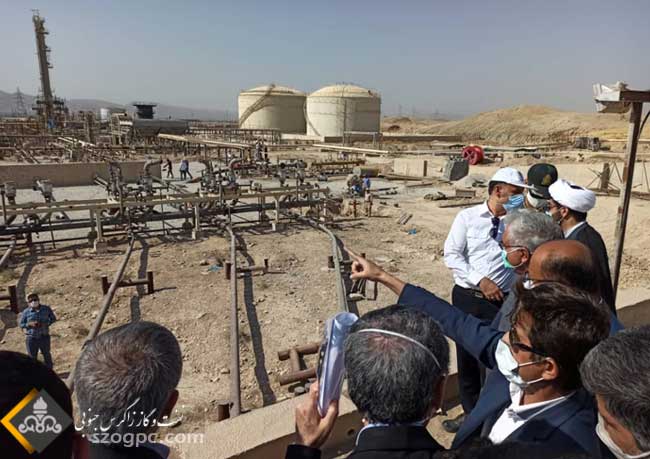 بازدید استاندار فارس از میدان نفتی خشت