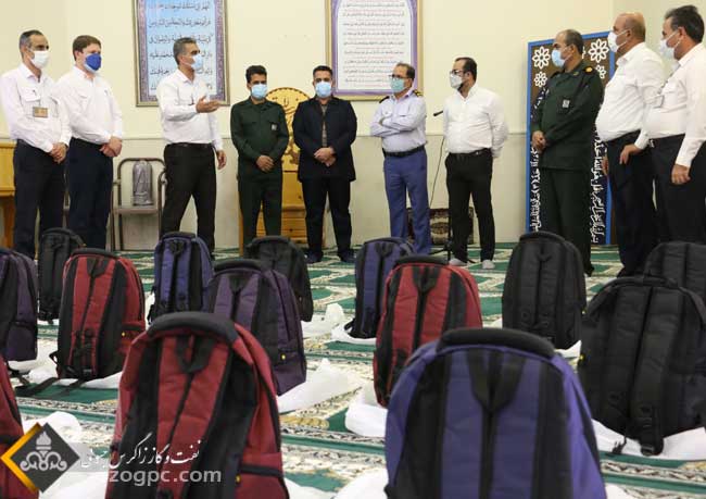 اهدا ۱۲۳ بسته کمک آموزشی به دانش آموزان کمتر برخوردار جمی توسط زاگرس جنوبی 5