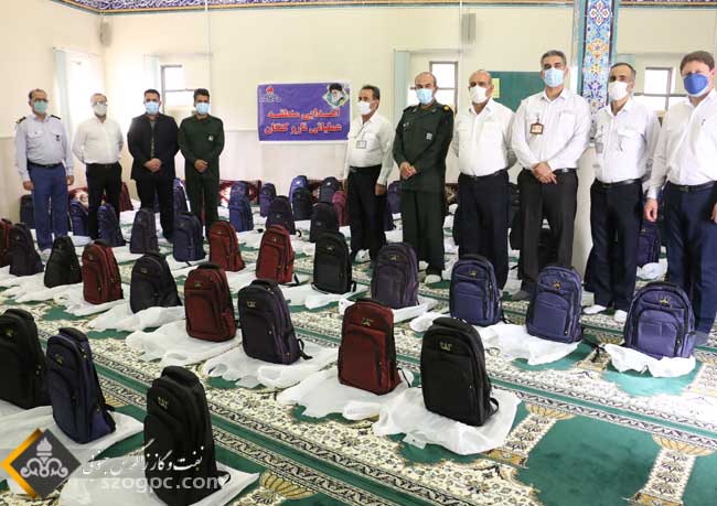 اهدا ۱۲۳ بسته کمک آموزشی به دانش آموزان کمتر برخوردار جمی توسط زاگرس جنوبی 7