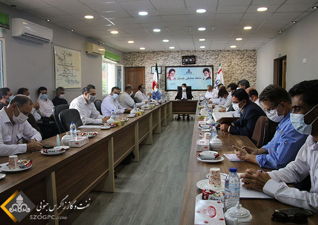 بازدید مدیرعامل نفت و گاز زاگرس جنوبی از منطقه عملیاتی پارسیان 11