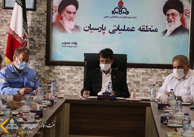 بازدید مدیرعامل نفت و گاز زاگرس جنوبی از منطقه عملیاتی پارسیان 15
