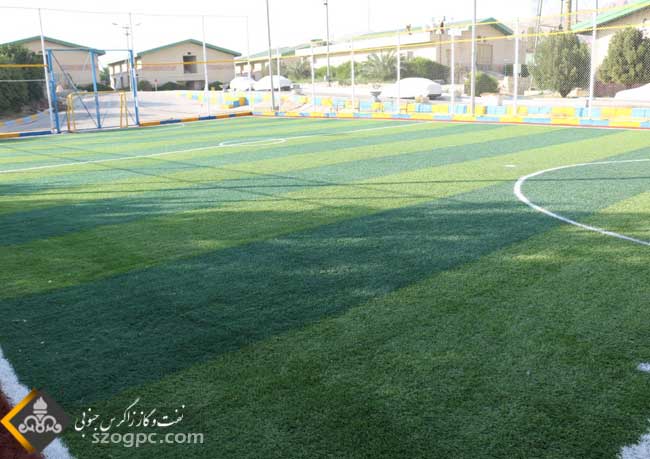 افتتاح مجموعه ورزشی روباز در منطقه عملیاتی نارو کنگان 2