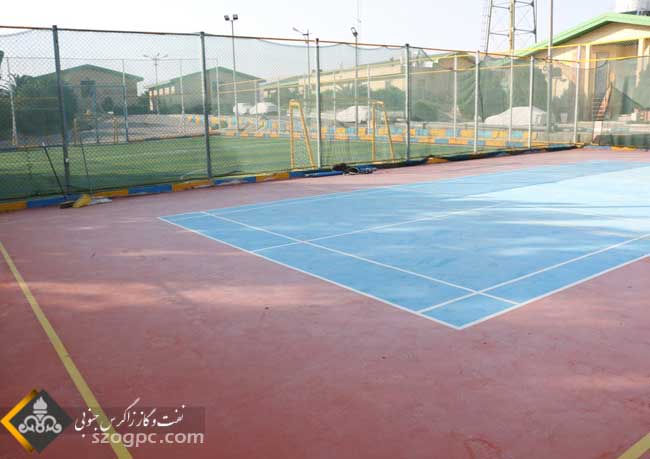 افتتاح مجموعه ورزشی روباز در منطقه عملیاتی نارو کنگان 3