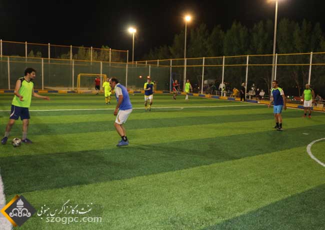 افتتاح مجموعه ورزشی روباز در منطقه عملیاتی نارو کنگان 6