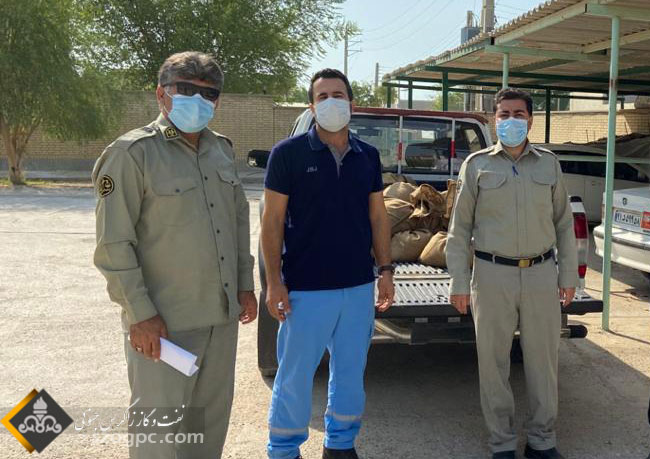 تامین خوراک پرندگان وحشی توسط منطقه عملیاتی نار و کنگان 1