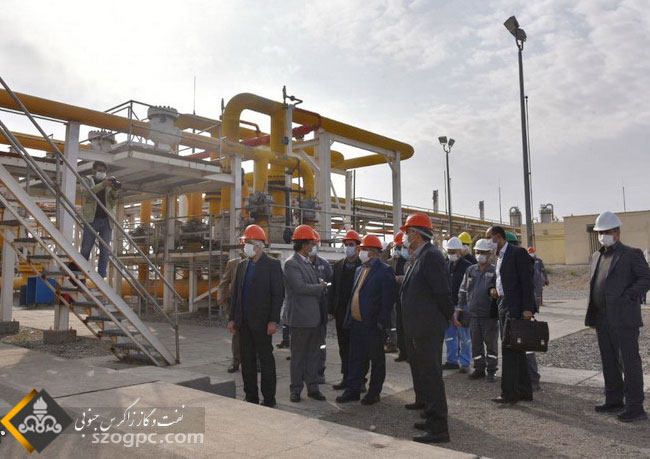 شرکت نفت مناطق مرکزی ایران آماده تولید حداکثری گاز زمستانی است 7
