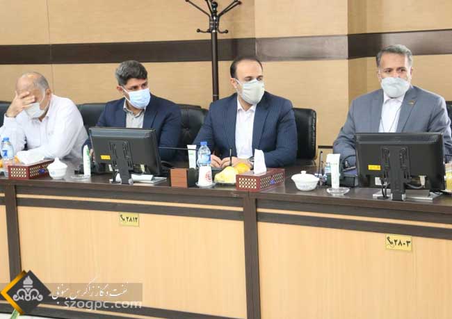 نشست مشترک مدیران شرکت بهره برداری نفت و گاز زاگرس جنوبی و پالایش گاز فجر جم 5