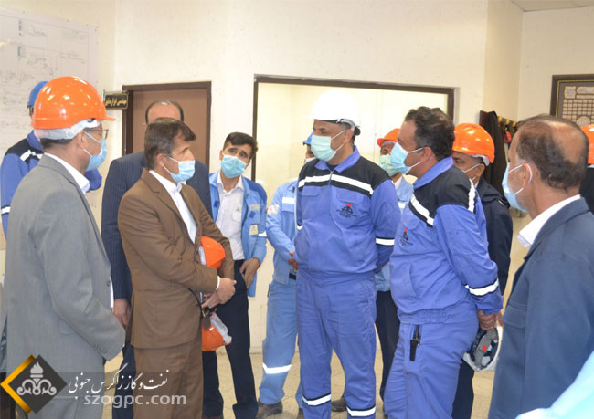 بازید مدیرعامل زاگرس جنوبی از روند تعمیرات اساسی سروستان و سعادت آباد  1