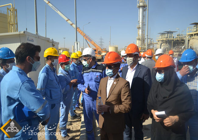 بازید طراح زاگرس جنوبی از روند تعمیرات اساسی سروستان و سعادت آباد 3