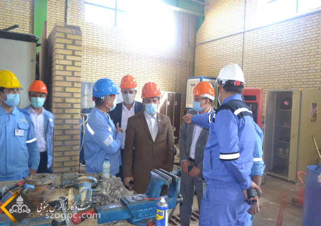 بازید طراح زاگرس جنوبی از روند تعمیرات اساسی سروستان و سعادت آباد 7