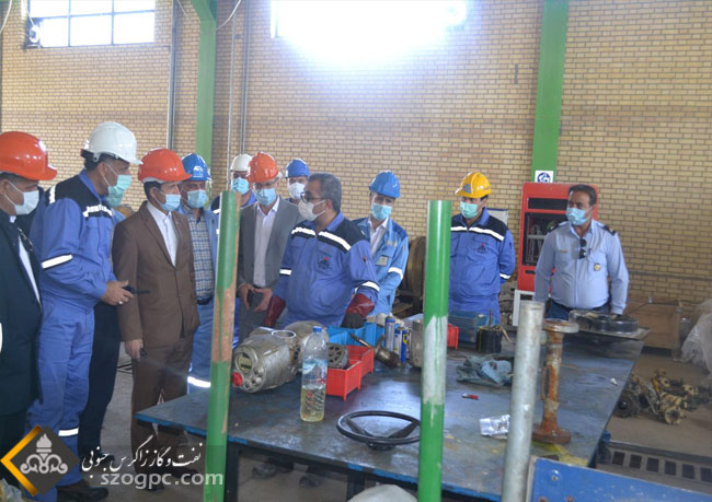 بازید طراح زاگرس جنوبی از روند تعمیرات اساسی سروستان و سعادت آباد 9