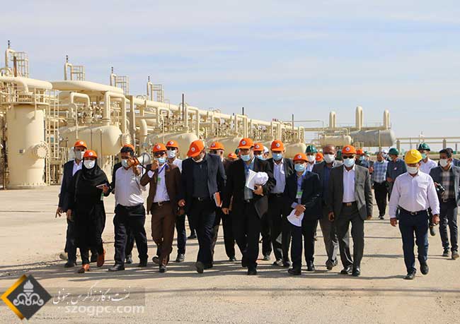 بازدید دکتر مهدی علی‌مددی معاون توسعه و مدیریت سرمایه انسانی وزارت نفت 14