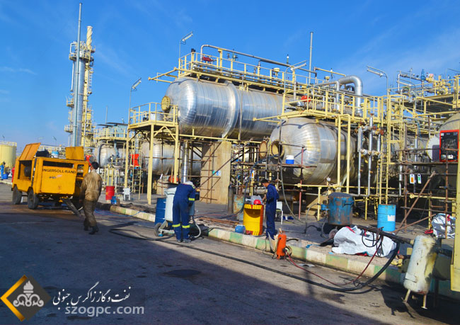 ادامه تعمیرات اساسی سروستان و سعادت آباد همزمان با کاهش دمای هوا ( گزارش تصویری) 1