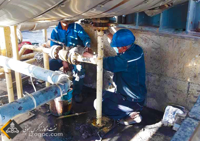 ادامه تعمیرات اساسی سروستان و سعادت آباد همزمان با کاهش دمای هوا ( گزارش تصویری) 3