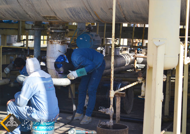 ادامه تعمیرات اساسی سروستان و سعادت آباد همزمان با کاهش دمای هوا ( گزارش تصویری) 10