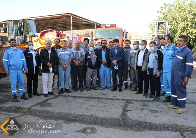 بازدید مدیرعامل زاگرس جنوبی از منطقه عملیاتی آغار و دالان