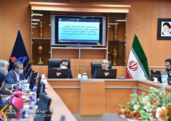 نشست مدیرعامل شرکت ملی گاز ایران با مدیران نفت و گاز استان و مدیر عامل و هیئت مدیره نفت و گاز شرق