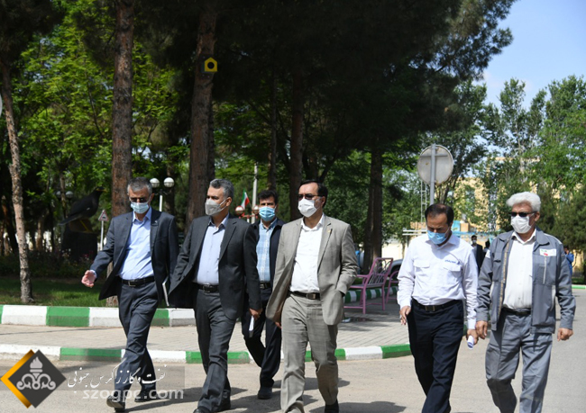بازدید مدیرعامل شرکت نفت مناطق مرکزی ایران از شهرک مسکونی سرخس و برگزاری نشست با مسئولان پالایشگاه شهید هاشمی نژاد
