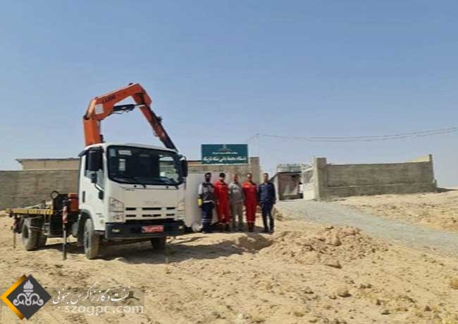 اهدای مخزن آب ۸هزار لیتری به سازمان حفاظت محیط زیست ایلام 3