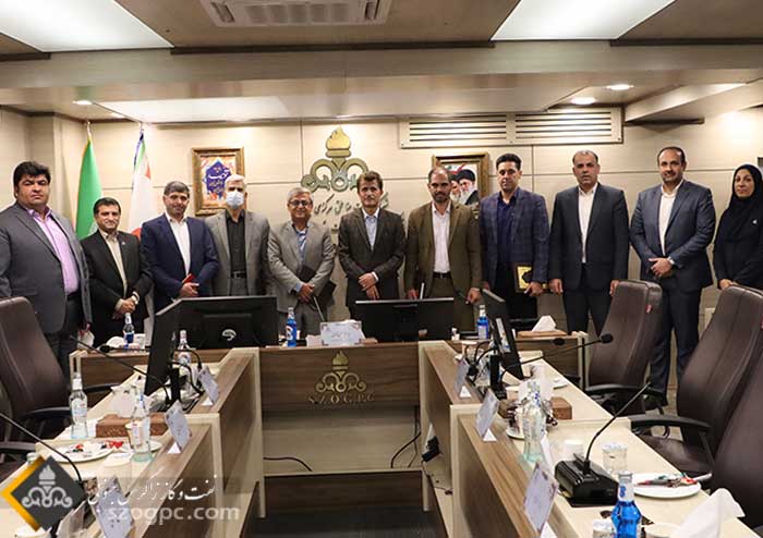 برگزاری آیین تکریم و معارفه رؤسای ادارت بازرسی و حفاظت فنی و مهندسی سیستم ها و بهره‌وری زاگرس جنوبی