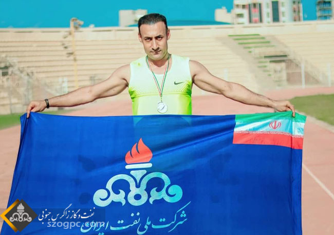 دونده زاگرس جنوبی رتبه دوم مسابقات قهرمانی کارگران و کارخانجات