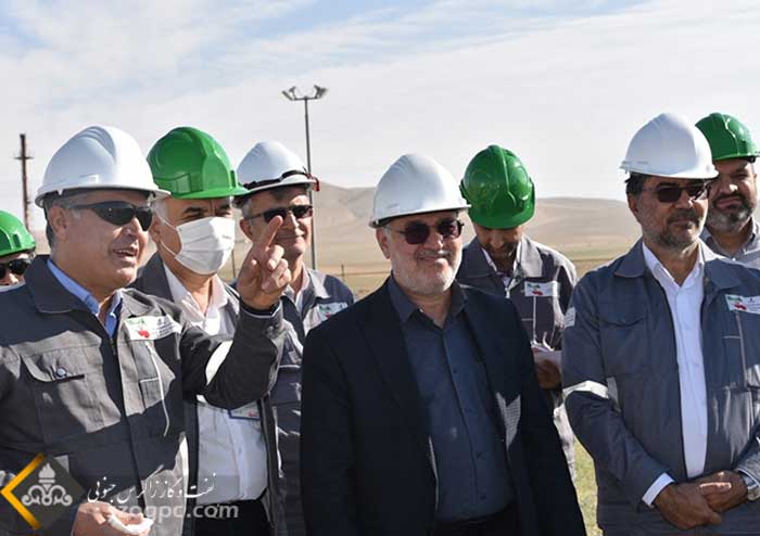 مدیر عامل شرکت نفت مناطق مرکزی ایران و مدیر نظارت بر تولید شرکت ملی نفت و هیات همراه از منطقه خانگیران بازدید کردند