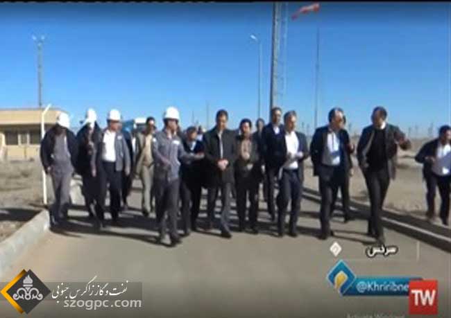 فیلم؛ بازدید اعضا کمیسیون انرژی مجلس شورای اسلامی و مدیرعامل نفت مرکزی از منطقه عملیاتی خانگیران