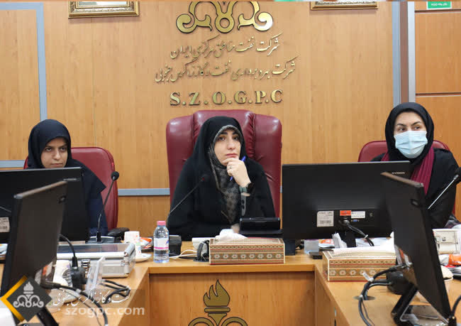 نشست مشاور وزیر نفت در امور زنان و خانواده با زنان شاغل در زاگرس جنوبی