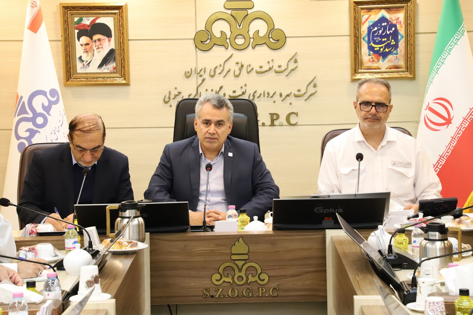 حضور مدیرعامل نفت مناطق مرکزی ایران در ستاد مدیریت بحران  زاگرس جنوبی