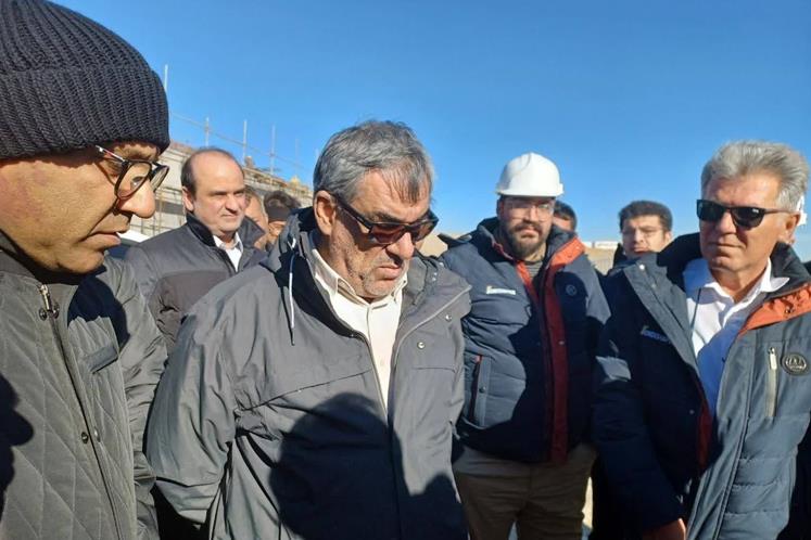 بازدید مدیرعامل شرکت ملی نفت ایران از میدان گازی توس