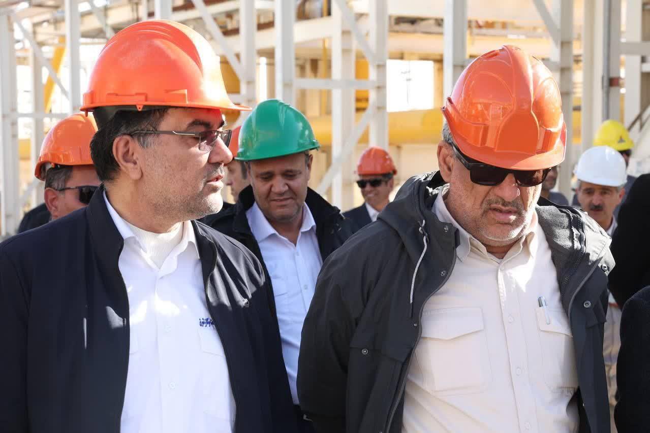 بازدید مدیرعامل شرکت ملی نفت ایران از شرکت بهره‌برداری نفت و گاز شرق 2