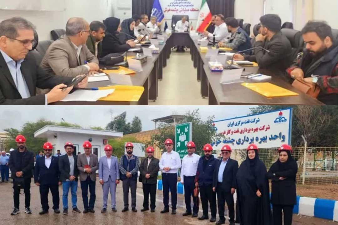 برگزاری نشست خبری مدیرعامل شرکت بهره برداری نفت و گاز غرب با اصحاب رسانه ایلام