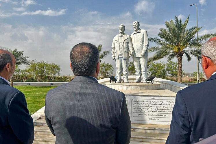 وزیر نفت وارد بغداد شد
